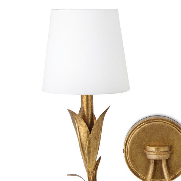 River Reed Sconce Double